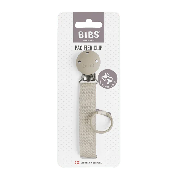 BIBS - Ribbon priponka za dudo - Sand - 9409214 Luxbaby
