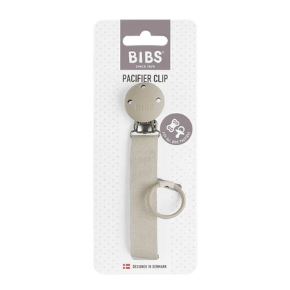 BIBS - Ribbon priponka za dudo - Sand - 9409214 Luxbaby