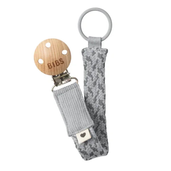 BIBS - Priponka za dudo - Cloud/Iron