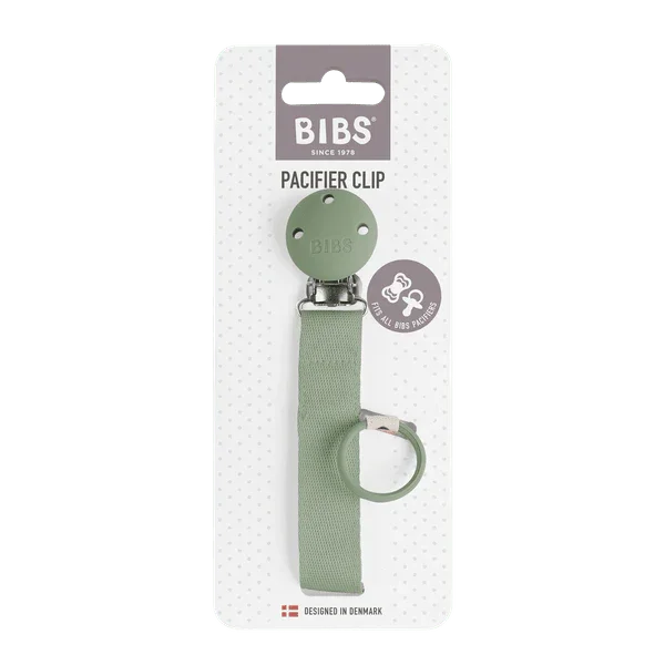 BIBS - Ribbon priponka za dudo - Sage - 9409250 Luxbaby