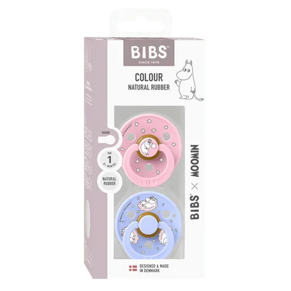BIBS x Moomin - Okrogla duda Colour, lateks - Dreaming