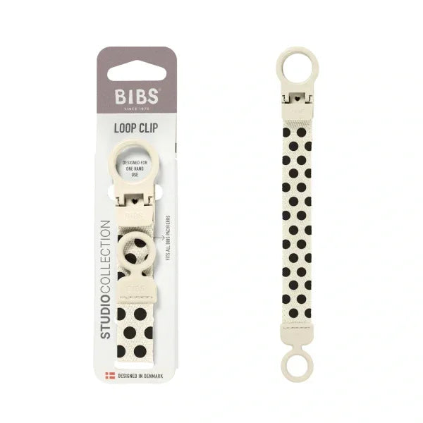 BIBS - Priponka za dudo Loop - Polka dot