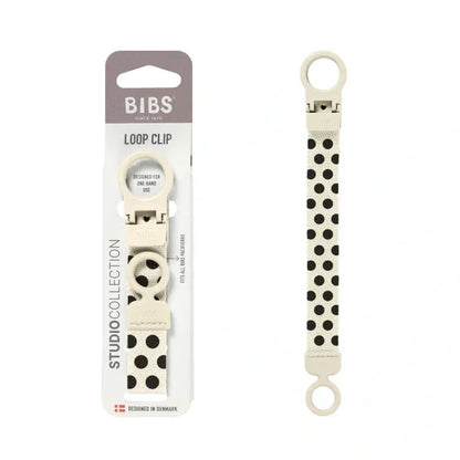 BIBS - Priponka za dudo Loop - Polka dot