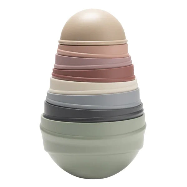 BIBS - Stolp za zlaganje - Pastel Rainbow - 4100100 Luxbaby