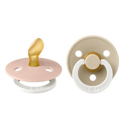 BIBS - Anatomska duda Colour nočna, lateks - Blush/Vanilla Night Glow - 2111425 Luxbaby