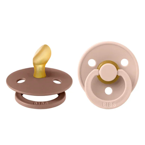 BIBS - Anatomska duda Colour, lateks - Woodchuck/Blush - 2111421 Luxbaby