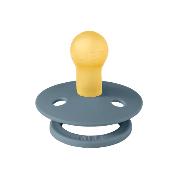 BIBS Studio - Okrogla duda Colour, lateks - Bumblebee Friends Petrol - 10024260C Luxbaby