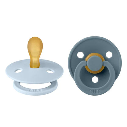 BIBS - Simetrična duda Colour, lateks - Baby Blue/Petrol - 2121418 Luxbaby