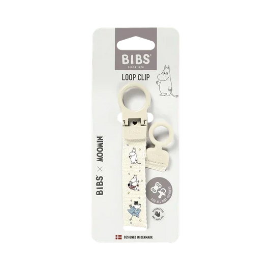 BIBS x Moomin - Priponka za dudo - Ivory
