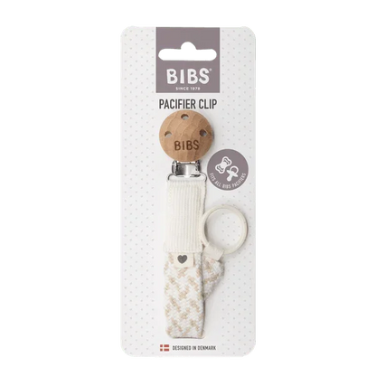 BIBS - Priponka za dudo - Ivory/Vanilla - 9401110 Luxbaby