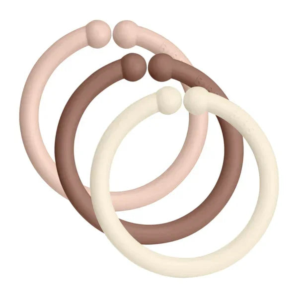 BIBS - Igralni obročki - Blush Mix