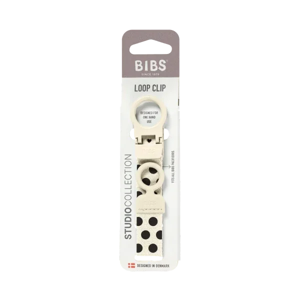 BIBS - Priponka za dudo Loop - Polka dot