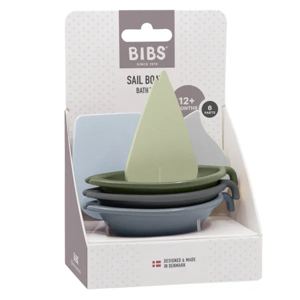 BIBS - Set jadralnih ladjic - Blue Mix - 4100201 Luxbaby