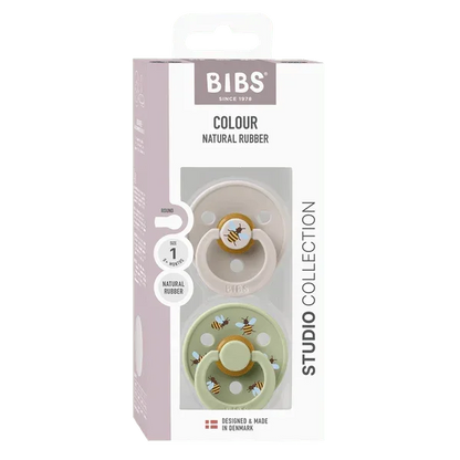 BIBS Studio - Okrogla duda Colour, lateks - Bumblebee Mushroom