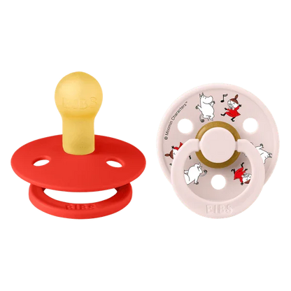 BIBS x Moomin - Okrogla duda Colour, lateks - Dancing - 11032101 Luxbaby