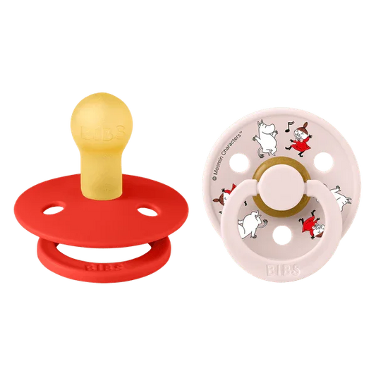 BIBS x Moomin - Okrogla duda Colour, lateks - Dancing - 11032101 Luxbaby