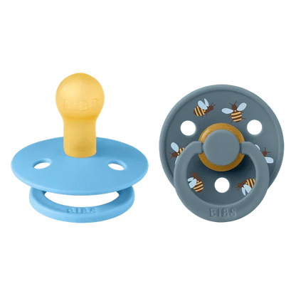 BIBS Studio - Okrogla duda Colour, lateks - Bumblebee Breeze - 11024101 Luxbaby