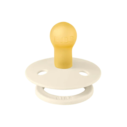 BIBS Studio - Okrogla duda Colour, lateks - Ivory/Ruby - 10022263C Luxbaby