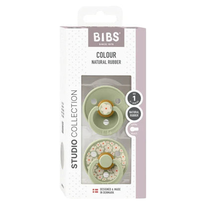 BIBS Studio - Okrogla duda Colour, lateks - Jasmine Sage - 11017104 Luxbaby