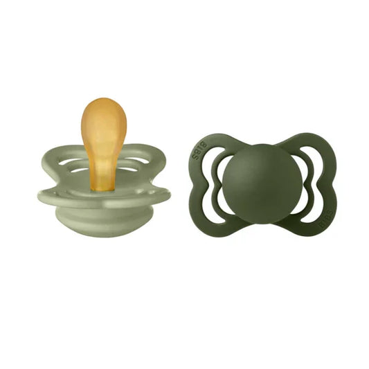 BIBS - Simetrična duda Supreme, lateks - Hunter Green/Sage - 170343 Luxbaby