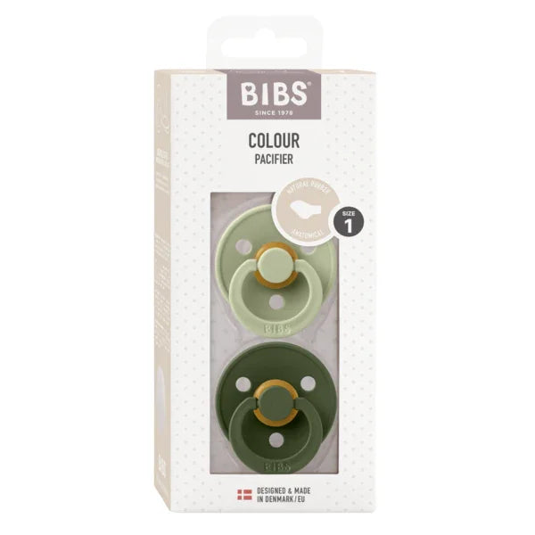 BIBS - Anatomska duda Colour, lateks - Sage/Hunter Green - 2111423 Luxbaby