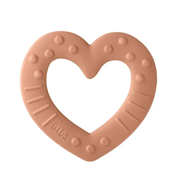 BIBS - Grizalo - Peach Heart