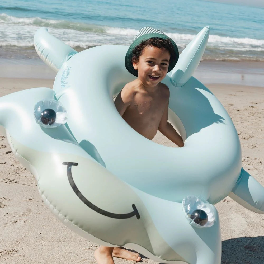 Swim Essentials - Otroški plavalni obroč - Morski pes Hunter (95cm)
