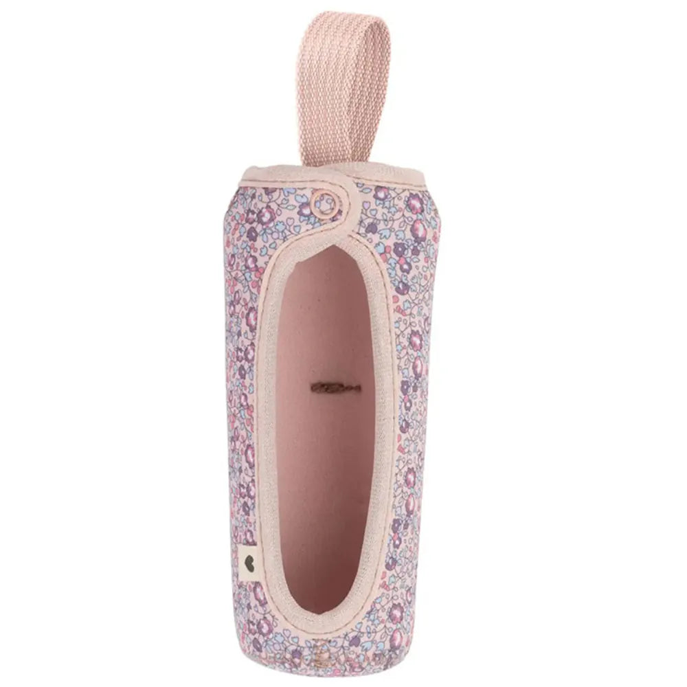 BIBS x Liberty - Ovitek za veliko otroško stekleno stekleničko - Eloise Blush 225ml