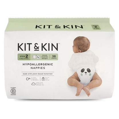 Kit&Kin - Organske pelene Veličina 2 (4-8 kg) 38 komada