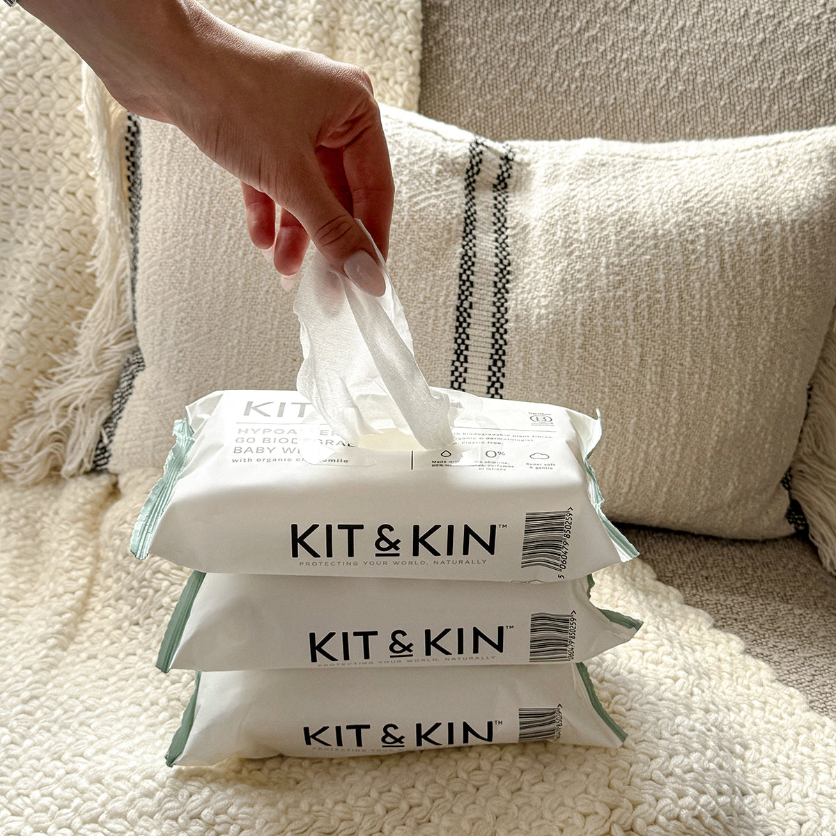 Kit&Kin - Vlažne maramice 60 komada