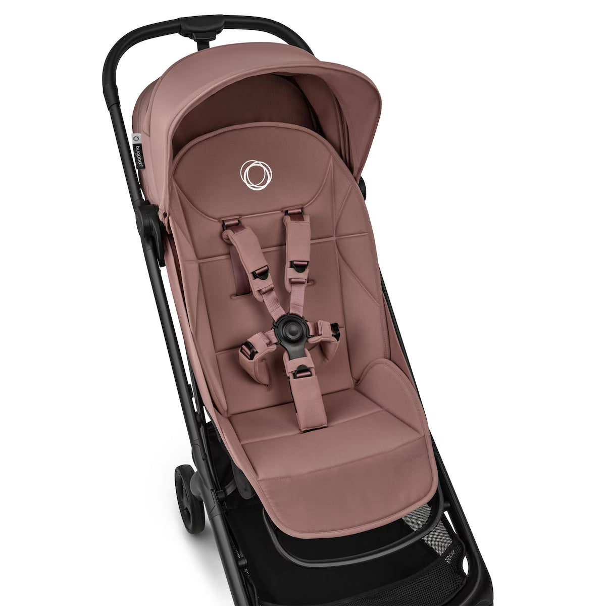 Bugaboo - Otroški voziček Butterfly 2 - Black/Dusty Pink - B14712 Luxbaby